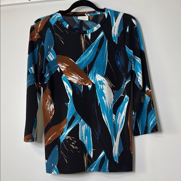 Kaffe Abstract Print Women's Top - Picture 1 of 3